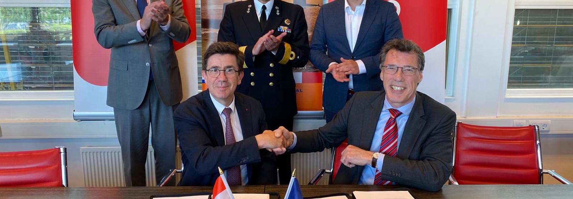 Signature Ceremony Royal IHC And Naval Group For Strategic Contract For Build Orka Class Submarines